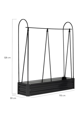 2 estufas tipo horta para tomates - 115 x 30 x 128 cm