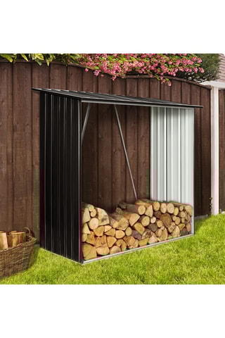 Abrigo para lenha - 2 m³