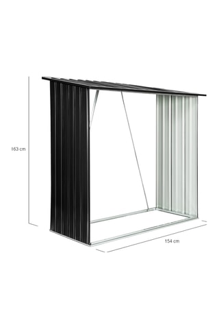 Abrigo para lenha - 2 m³