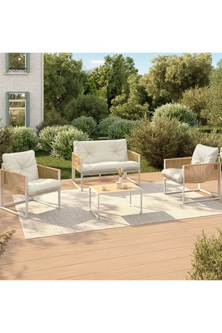 Conjunto de jardim Ozéa - 4 lugares