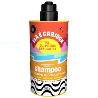 Revitaliserende en Voedende Shampoo Ela É Carioca - 500 ml