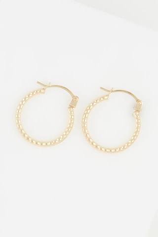 Orecchini a cerchio Hiba - 
Oro giallo