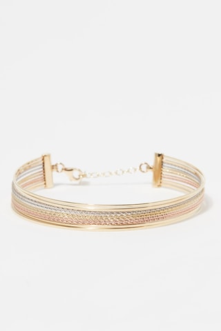 Pulsera Fabiola - Oro amarillo, oro rosa y oro blanco