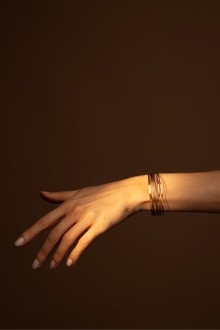 Pulsera Fabiola - Oro amarillo, oro rosa y oro blanco