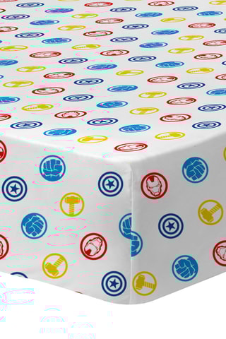 Lenzuolo sotto Avengers Home - Bianco