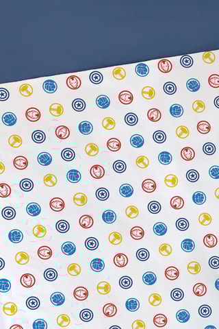 Lenzuolo sotto Avengers Home - Bianco