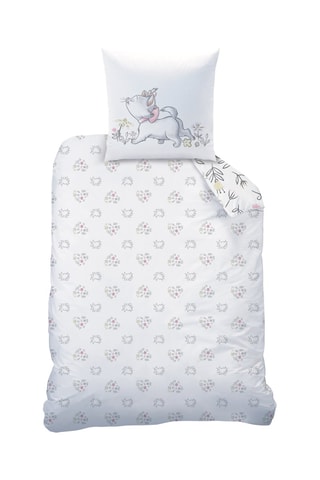 Parure copripiumino in cotone 115 fili/cm² - Disney Home Gli Aristogatti - Bianco