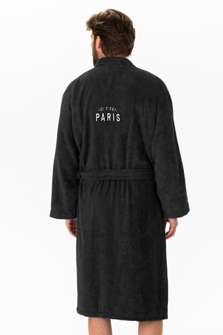 Accappatoio adulti PSG - Nero