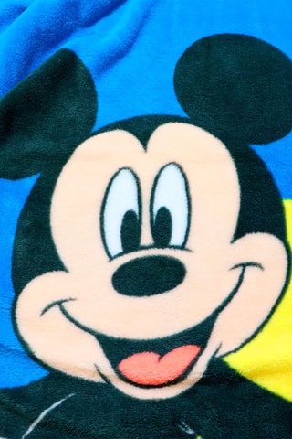 Plaid Topolino Disney - 
Blu - 125 x 150 cm