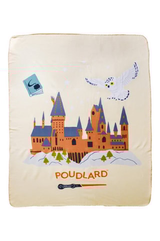 Plaid Harry Potter - 110 x 140 cm - Beige