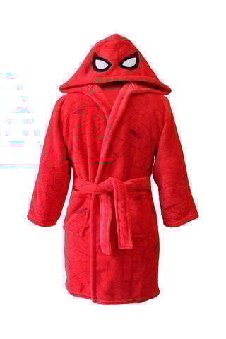Accappatoio kids Spider-Man Home Mask Avengers Marvel - Rosso