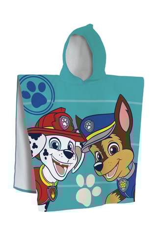 Poncho Paw Patrol - Blu