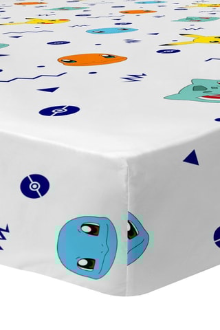 Lenzuolo sotto Pokémon Ziggy - Bianco