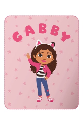 Plaid Gabby e La casa delle bambole Hello - Rosa