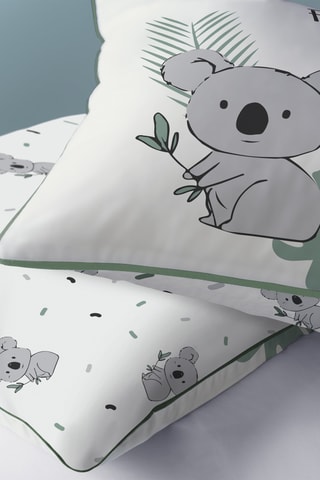 Parure copripiumino Koala - Bianco
