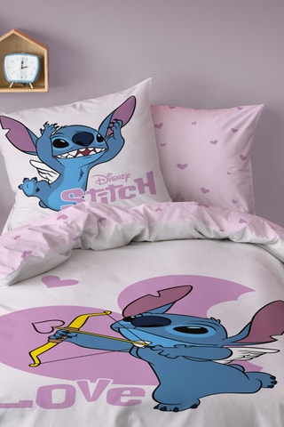 Parure copripiumino Lilo e Stitch Disney - Rosa