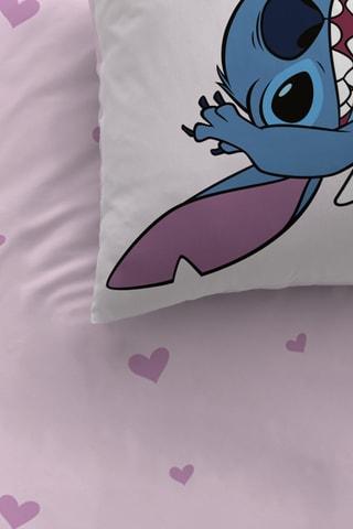 Parure copripiumino Lilo e Stitch Disney - Rosa