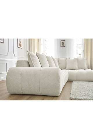 Canapé d'angle droit Everest - Blanc