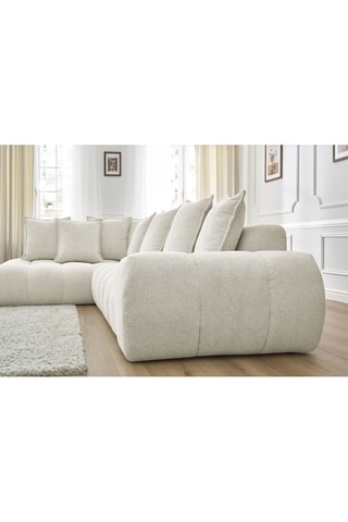 Canapé d'angle gauche Everest - Blanc