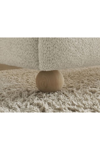 Lit avec sommier en bois massif Imeri