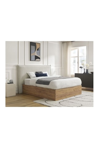 Lit-coffre avec sommier en bois Charlie