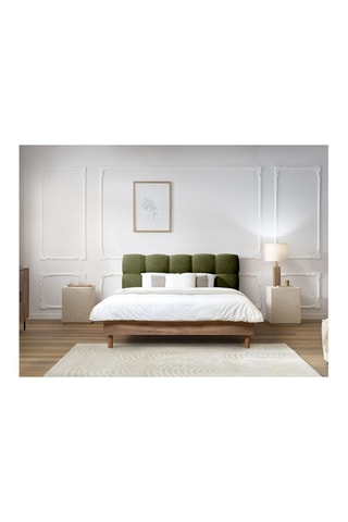 Lit avec sommier en bois Kumo