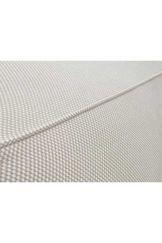 Pouf Riviera - Beige - En tissu chiné