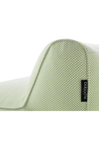 Méridienne Riviera - Vert clair - En tissu chiné déperlant