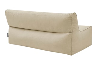 Chauffeuse Riviera - Beige - 2 places - En tissu lisse déperlant