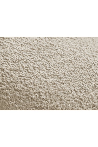 Canapé d'angle gauche Anda - Beige - 3 places - En tissu chenille