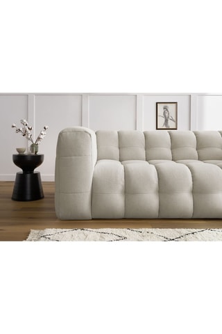 Canapé Cloud - Beige - 3 places - En polyester