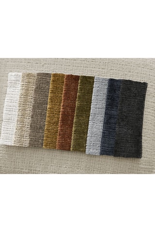 Canapé convertible Augustin - Beige - 3 places - En tissu texturé