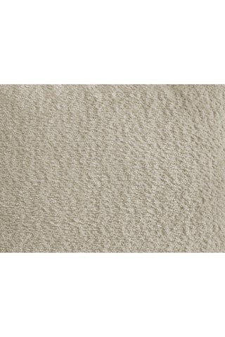 Canapé d'angle gauche convertible Montaigne - Beige - 3 places - En tissu bouclette