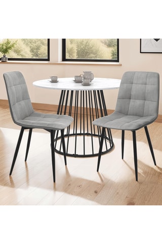 2 chaises Linda - 46 x 86 x 57 cm