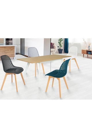 4 chaises Maelle - 54 x 86 x 56 cm