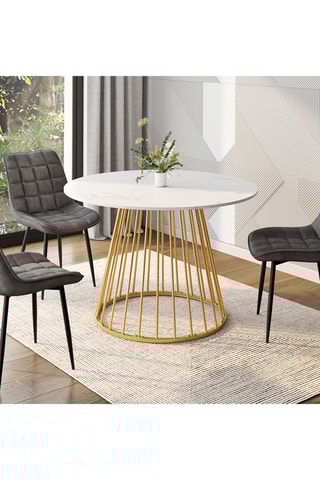 Table repas Adelle - 110 x 110 x 75 cm