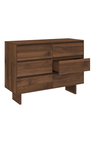 Commode 6 tiroirs  Yumi - 108 x 40 x 80 cm