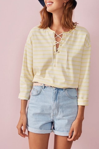 Felpa Ginto - Giallo ed ecrù