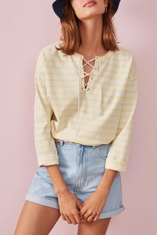 Felpa Ginto - Giallo ed ecrù