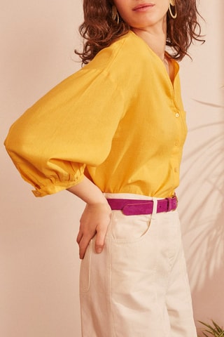 Blouse Victorine - Jaune