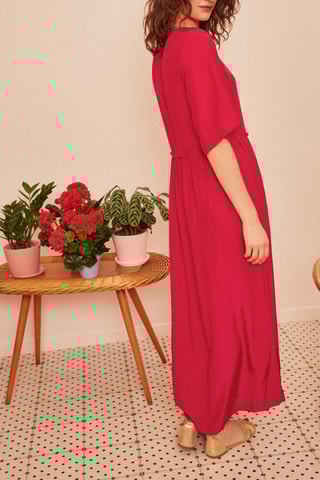 Robe longue Teorie - Fuchsia