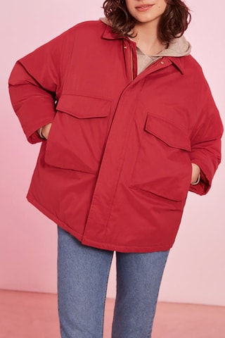 Gewatteerde Jas Nepola - Rood