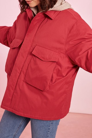 Gewatteerde Jas Nepola - Rood