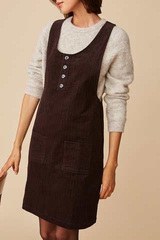 Robe chasuble - Marron