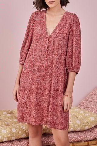 Robe trapèze Yoko Oud - Bordeaux