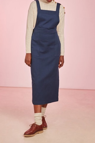 Robe-salopette Theys - Bleu