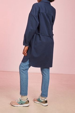 Robe chemise Thelma - Bleu