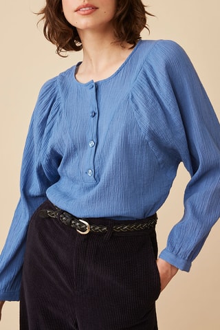 Blouse - Bleu