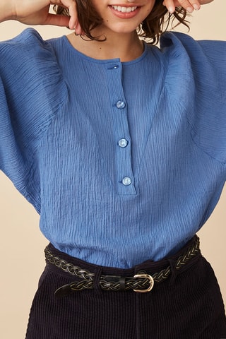 Blouse - Bleu