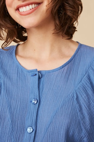 Blouse - Bleu